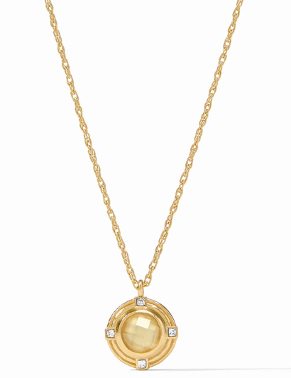 Julie Vos Astor Solitaire Necklace