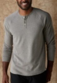 The Normal Brand Puremeso Everyday Henley Shirt