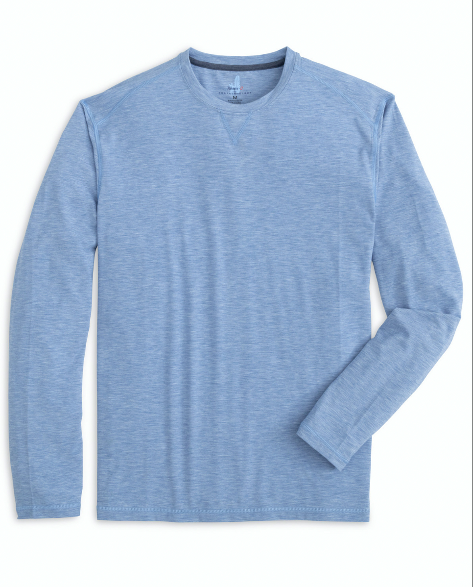 johnnie-O Course LS Tee