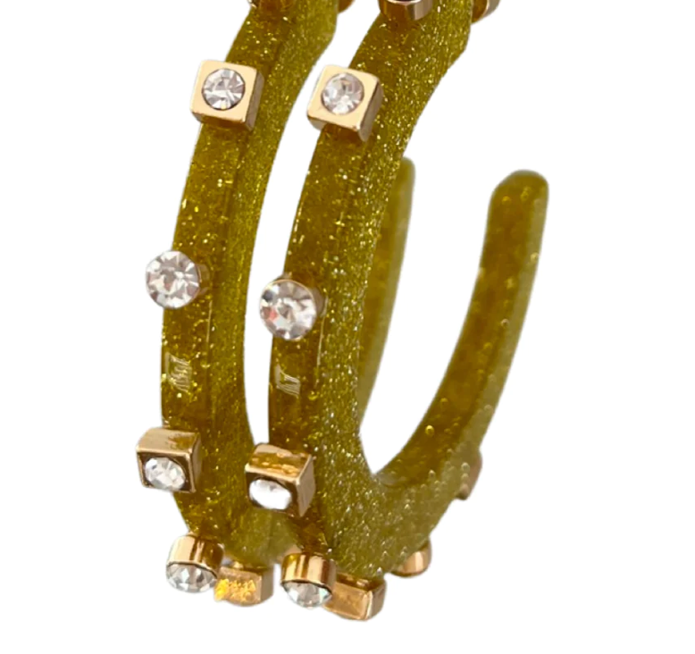 Smith & Co. City Girl Jewel Hoop Earrings