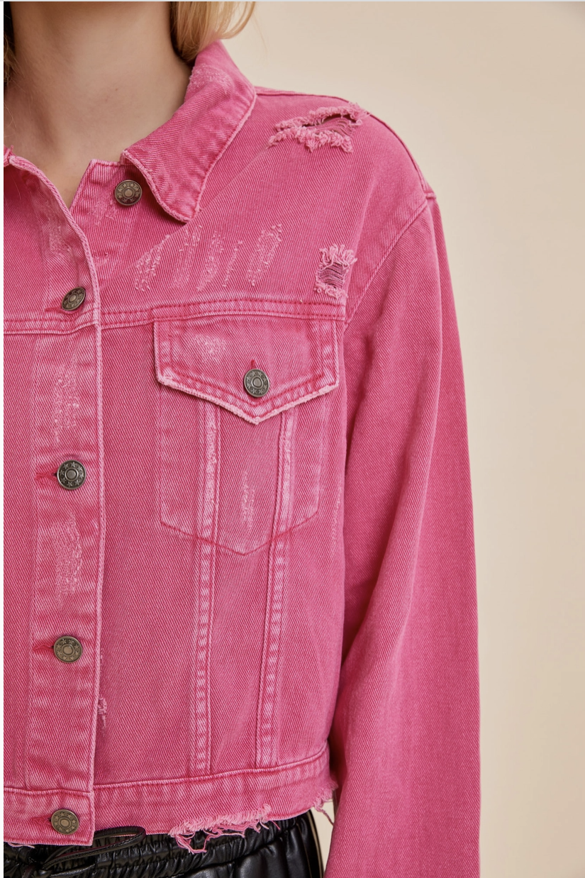 Mustard Seed Denim Jacket