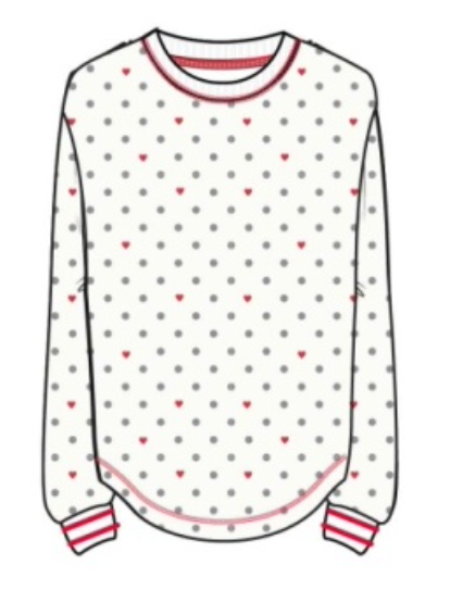 P.J. Salvage Forever Festive L/S Top