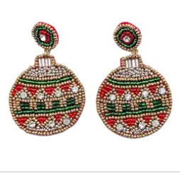 Treasure Jewels Beaded Earrings