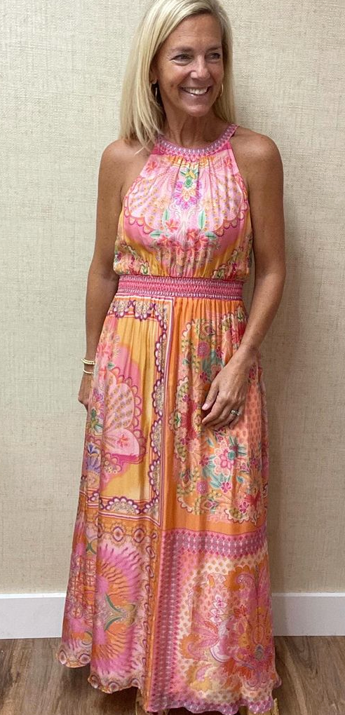 Hale Bob Halter Maxi Dress