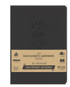 Gentlemen's Hardware Waterproof Notebook