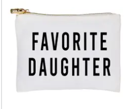 Toss Designs Flat Zip Cosmetic Bag