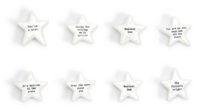 Two's Company All Occasion Star Pebble