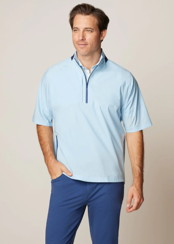 johnnie-O Stealth Stowable SS Rain Jacket