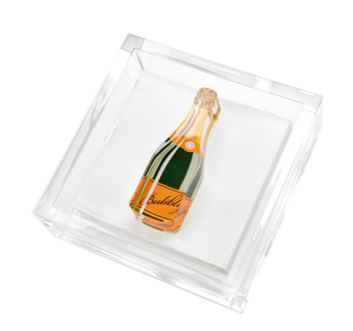 Tara Wilson Designs Lucite Cocktail Napkin Holder