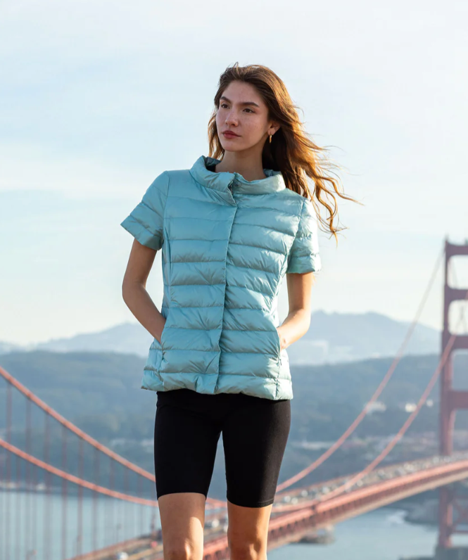 Anorak Chalet Short Sleeve Down Jacket