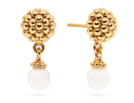Capucine De Wulf Berry Drop Stud Earrings