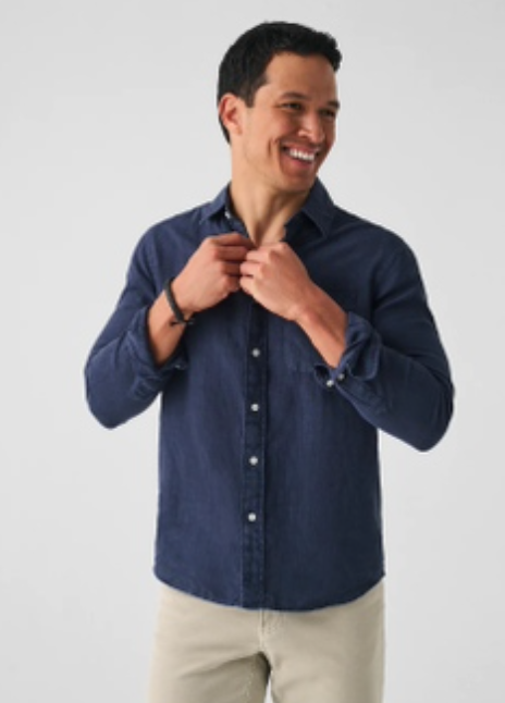 Faherty Laguna Linen Shirt