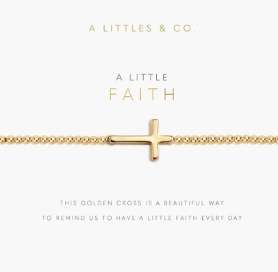 A Littles Gold-Tone Bracelet w Charm