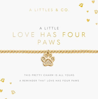 A Littles Gold-Tone Bracelet w Charm