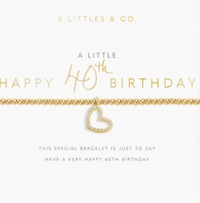 A Littles Gold-Tone Bracelet w Charm