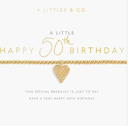 A Littles Gold-Tone Bracelet w Charm