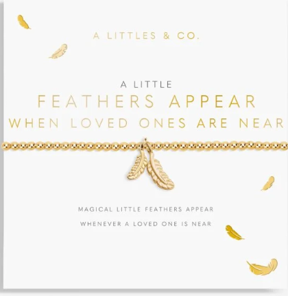 A Littles Gold-Tone Bracelet w Charm