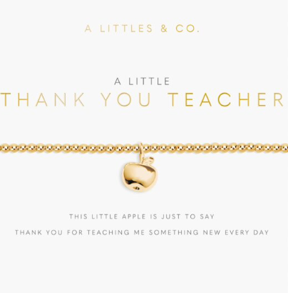 A Littles Gold-Tone Bracelet w Charm