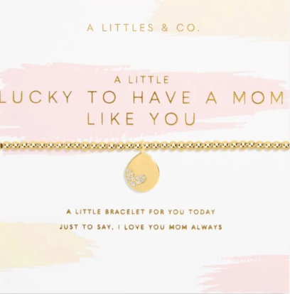 A Littles Gold-Tone Bracelet w Charm