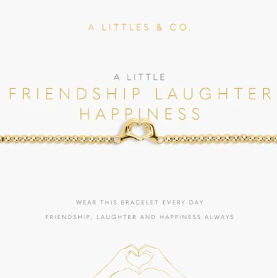 A Littles Gold-Tone Bracelet w Charm