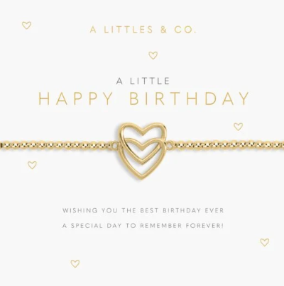 A Littles Gold-Tone Bracelet w Charm