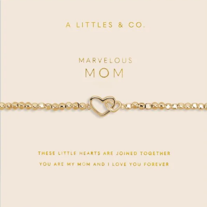 A Littles Forever Yours Gold Bracelet w Charm