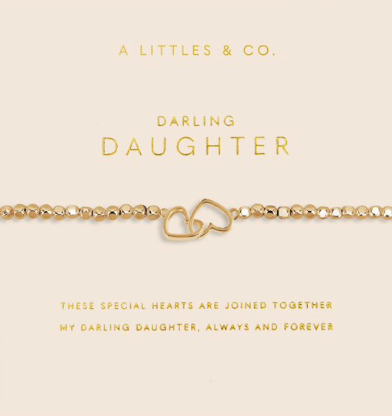 A Littles Forever Yours Gold Bracelet w Charm
