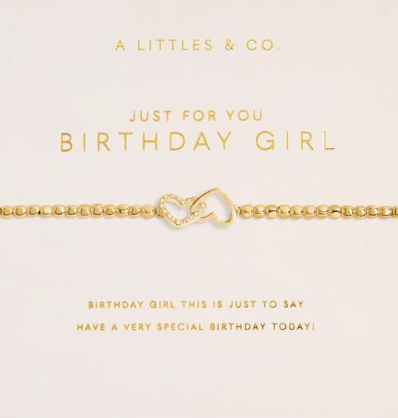 A Littles Forever Yours Gold Bracelet w Charm