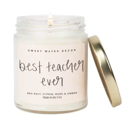 Sweet Water 9oz Jar Soy Candle