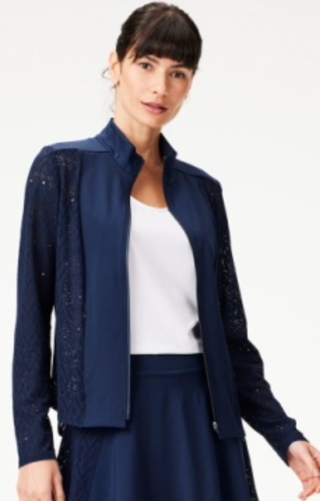 Nic + Zoe Active Lace Jacket