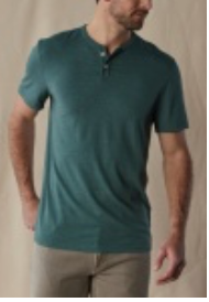 The Normal Brand Active Puremeso SS Henley
