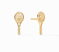 Julie Vos Tennis Racquet Stud Earrings