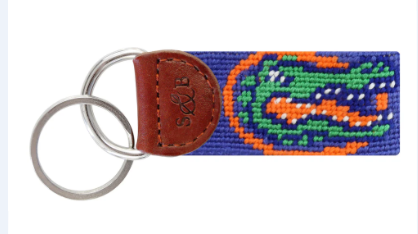 Smathers & Branson Needlepoint Key Fob