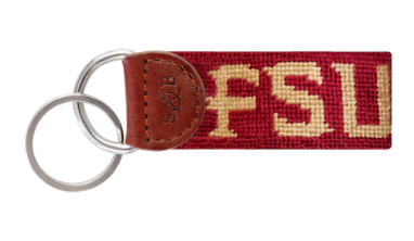 Smathers & Branson Needlepoint Key Fob
