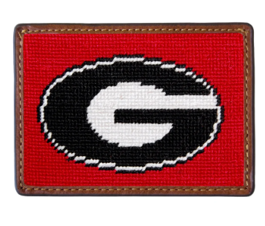 Smathers & Branson Needlepoint Card Wallet
