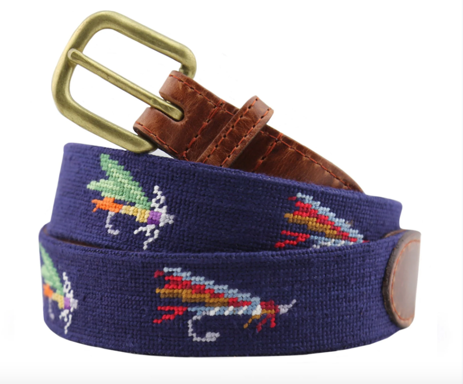 Smathers & Branson Needlepoint Belt