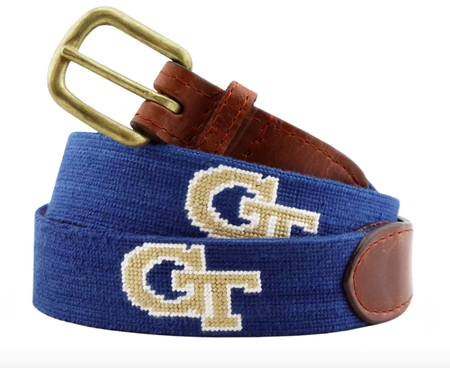 Smathers & Branson Needlepoint Belt