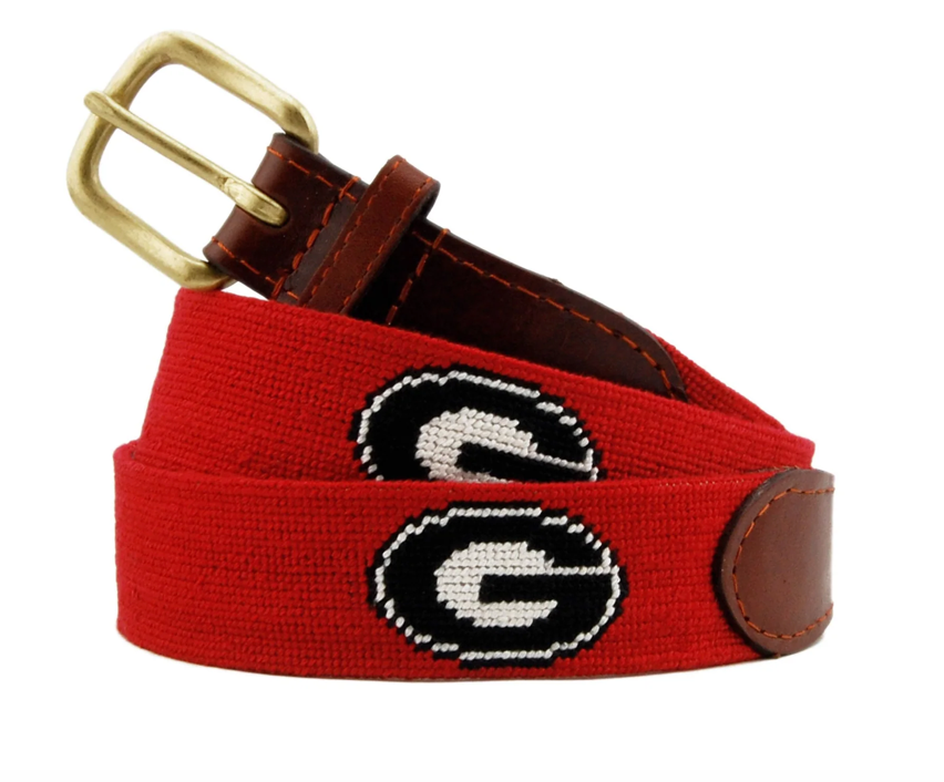 Smathers & Branson Needlepoint Belt