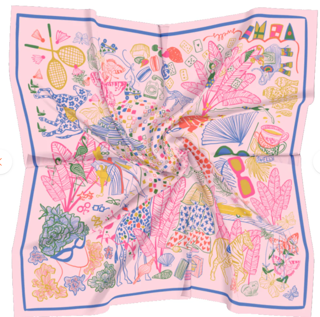 Swells Satin Scarf