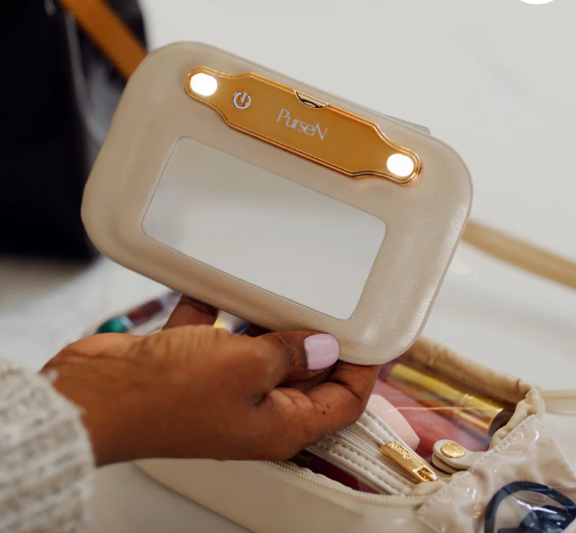 Pursen Litt Mini Lighted Mirror Case