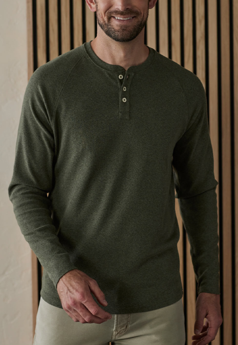 The Normal Brand Puremeso Everyday Henley Shirt