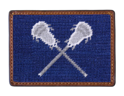 Smathers & Branson Needlepoint Card Wallet