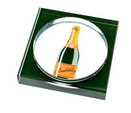 Tara Wilson Designs Lucite Bottle Coaster