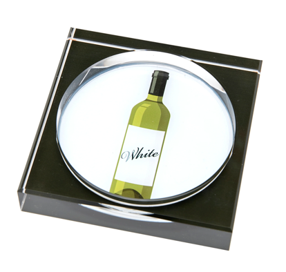 Tara Wilson Designs Lucite Bottle Coaster