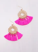 Caroline Hill Cheshire Tassel Earrings