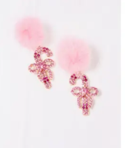 Caroline Hill Pom Holiday Earrings