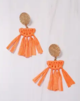 Caroline Hill Sherbrooke Wrapped Drop Earring