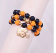 Caroline Hill Football Bracelet Set