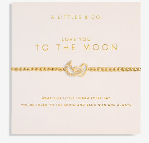 A Littles Forever Yours Gold Bracelet w Charm
