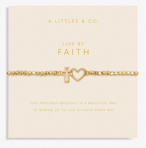 A Littles Forever Yours Gold Bracelet w Charm